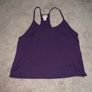 Mossimo Supply Co. Women's Purple Racer Back Tank Top- XS